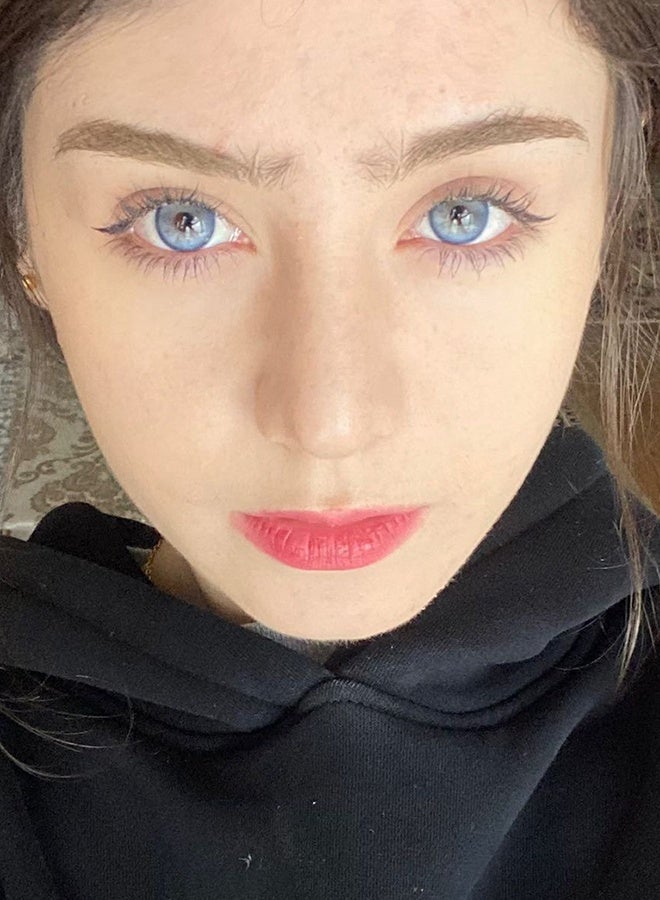 FreshLady Violet Mirage Contact Lenses, Yearly Disposable – Trendy Daily Look - Image 4